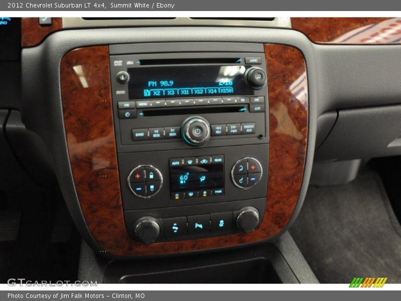 Summit White / Ebony 2012 Chevrolet Suburban LT 4x4
