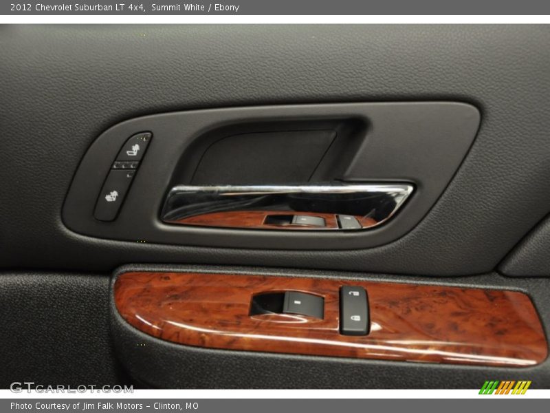 Summit White / Ebony 2012 Chevrolet Suburban LT 4x4