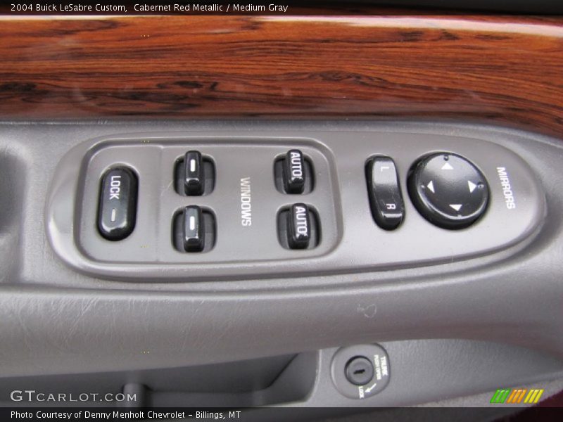 Cabernet Red Metallic / Medium Gray 2004 Buick LeSabre Custom