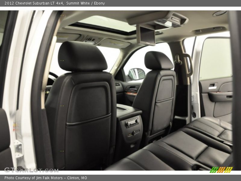 Summit White / Ebony 2012 Chevrolet Suburban LT 4x4