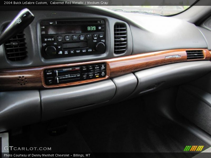 Cabernet Red Metallic / Medium Gray 2004 Buick LeSabre Custom