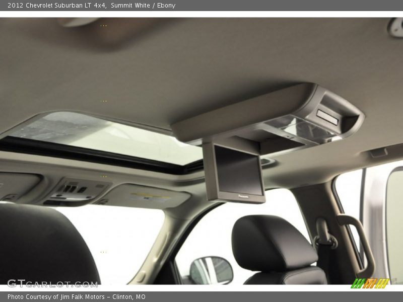 Summit White / Ebony 2012 Chevrolet Suburban LT 4x4