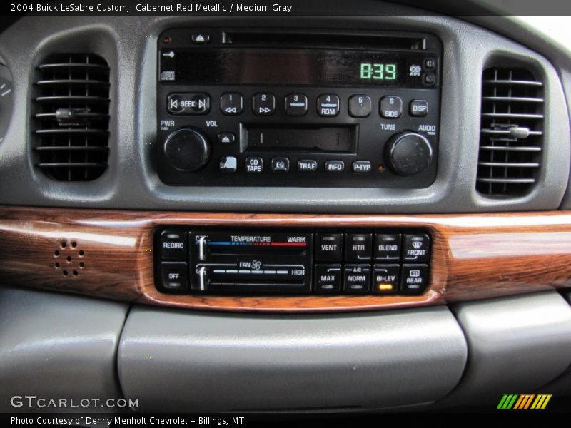 Cabernet Red Metallic / Medium Gray 2004 Buick LeSabre Custom
