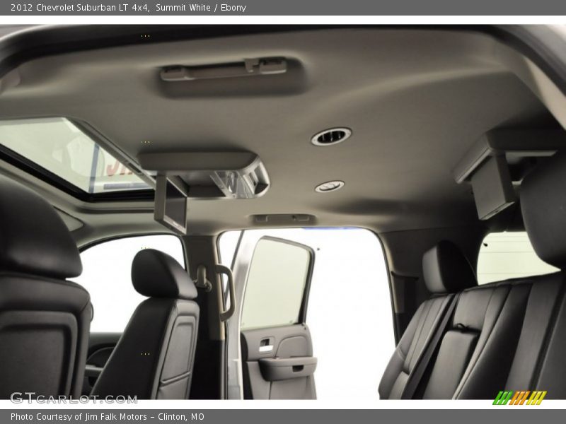 Summit White / Ebony 2012 Chevrolet Suburban LT 4x4