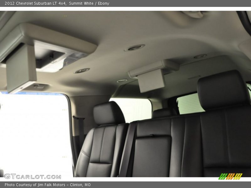 Summit White / Ebony 2012 Chevrolet Suburban LT 4x4