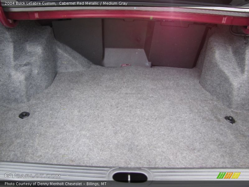 Cabernet Red Metallic / Medium Gray 2004 Buick LeSabre Custom