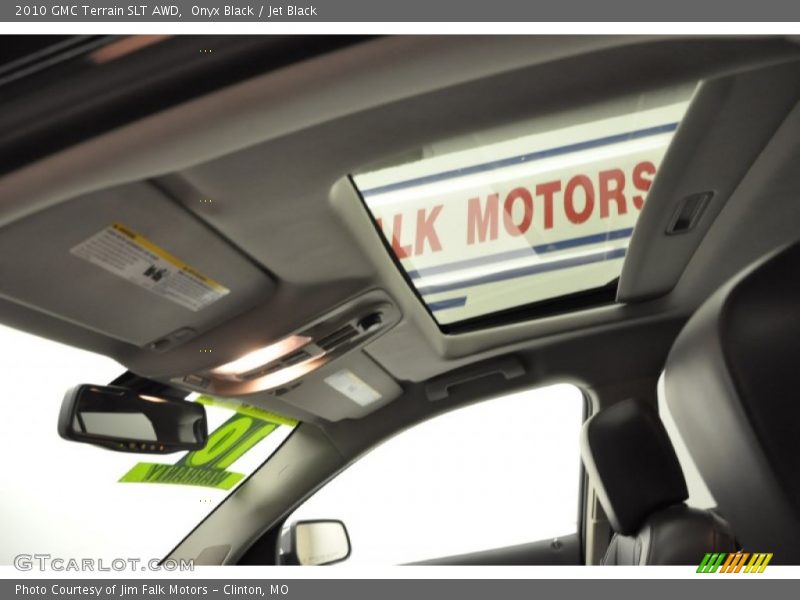 Onyx Black / Jet Black 2010 GMC Terrain SLT AWD
