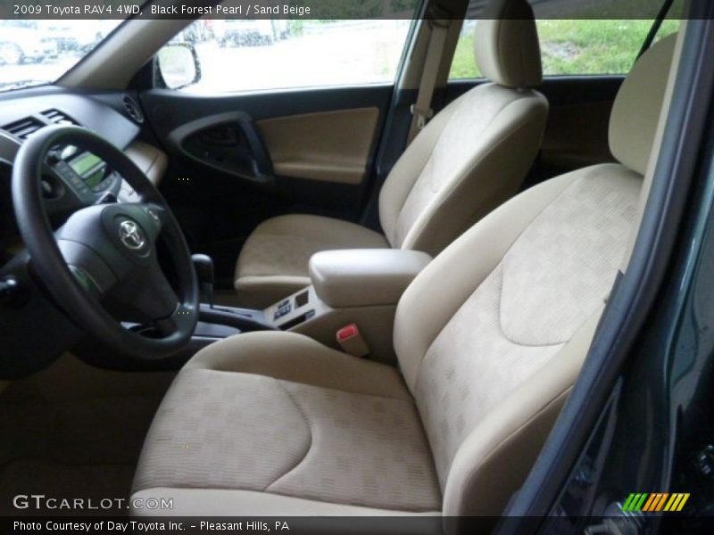 Black Forest Pearl / Sand Beige 2009 Toyota RAV4 4WD