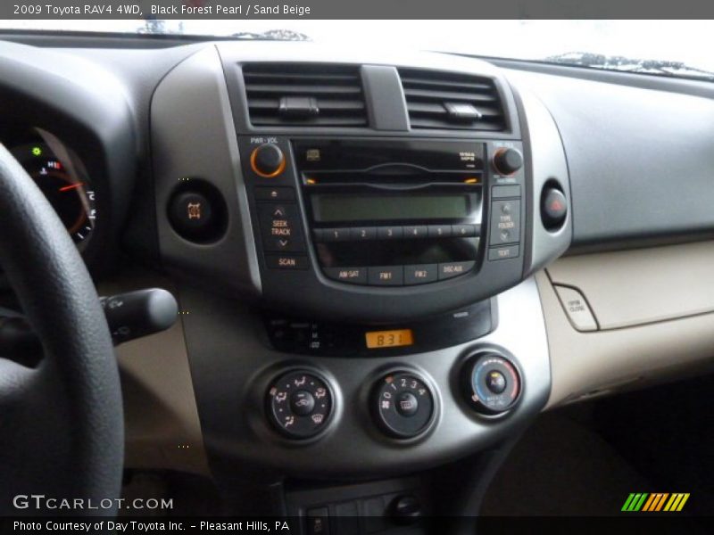 Black Forest Pearl / Sand Beige 2009 Toyota RAV4 4WD