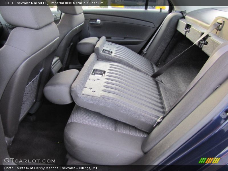 Imperial Blue Metallic / Titanium 2011 Chevrolet Malibu LT