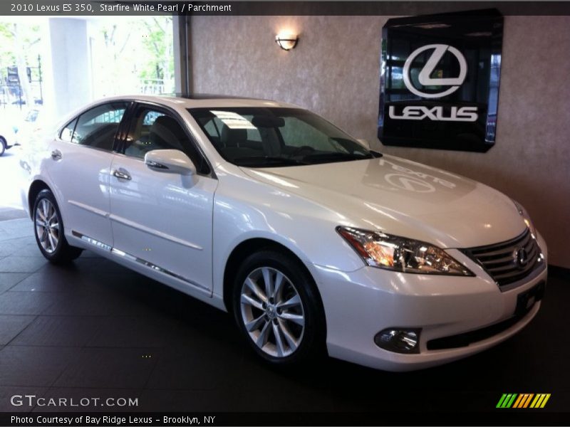 Starfire White Pearl / Parchment 2010 Lexus ES 350