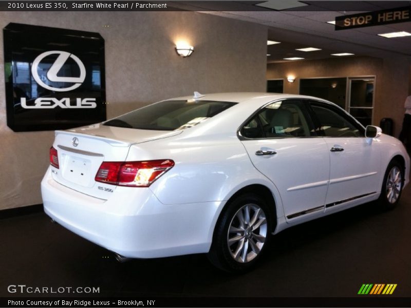 Starfire White Pearl / Parchment 2010 Lexus ES 350