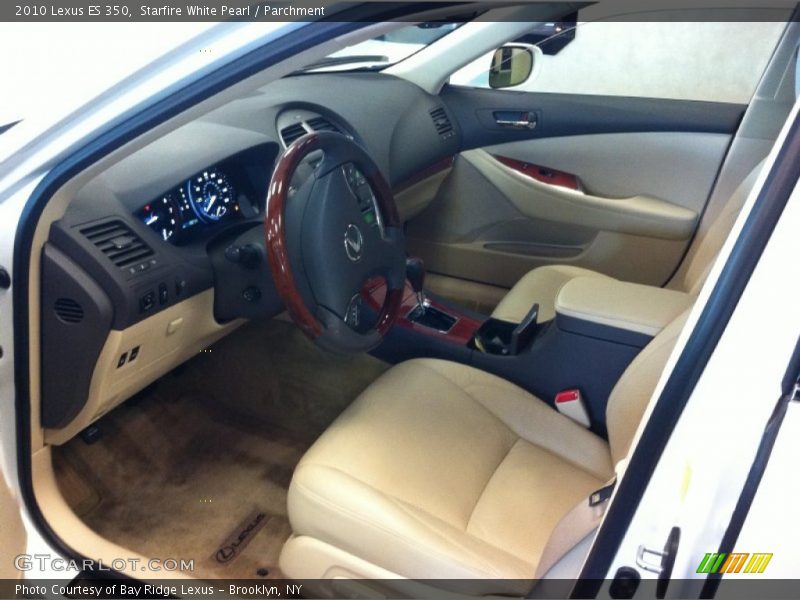 Starfire White Pearl / Parchment 2010 Lexus ES 350