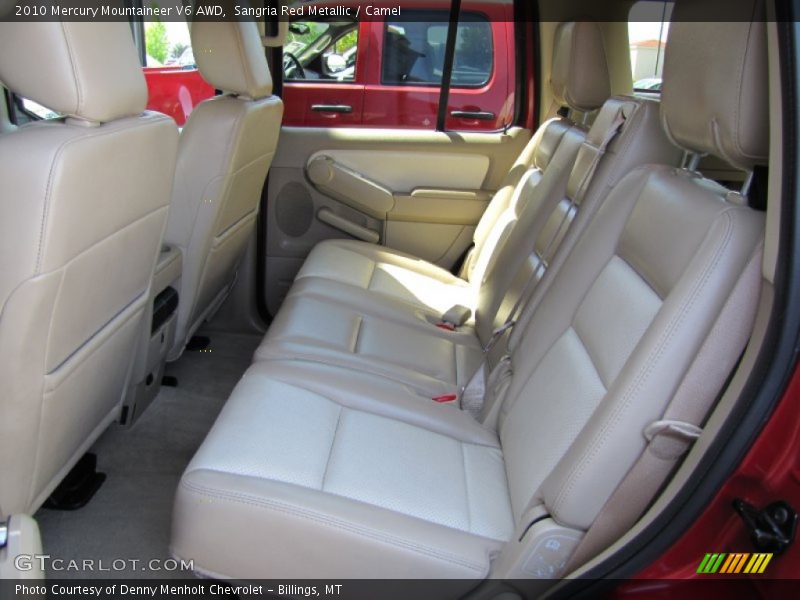 Sangria Red Metallic / Camel 2010 Mercury Mountaineer V6 AWD