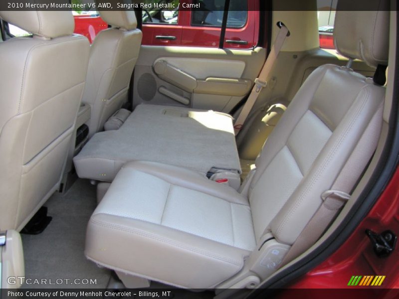 Sangria Red Metallic / Camel 2010 Mercury Mountaineer V6 AWD