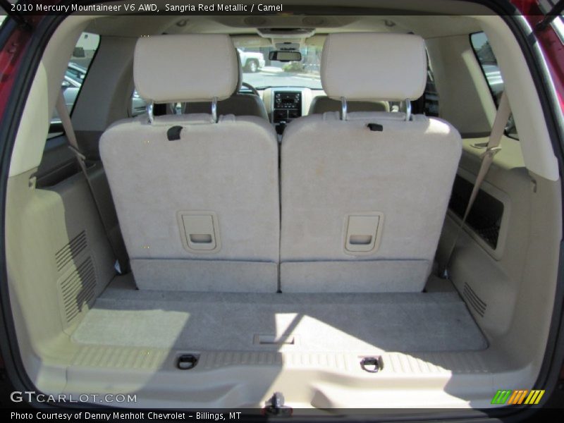 Sangria Red Metallic / Camel 2010 Mercury Mountaineer V6 AWD