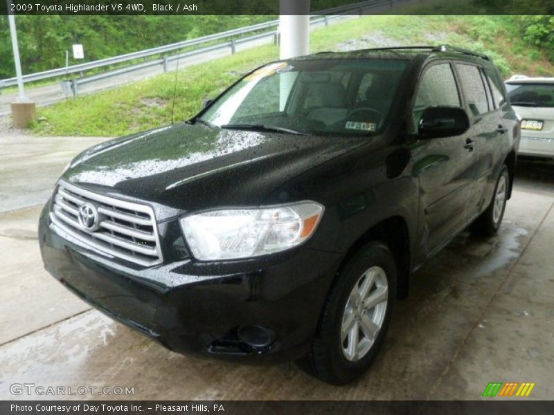 Black / Ash 2009 Toyota Highlander V6 4WD