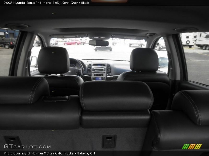 Steel Gray / Black 2008 Hyundai Santa Fe Limited 4WD