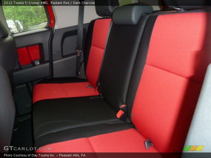 Radiant Red / Dark Charcoal 2012 Toyota FJ Cruiser 4WD
