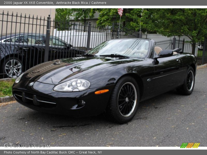 Front 3/4 View of 2000 XK XK8 Convertible