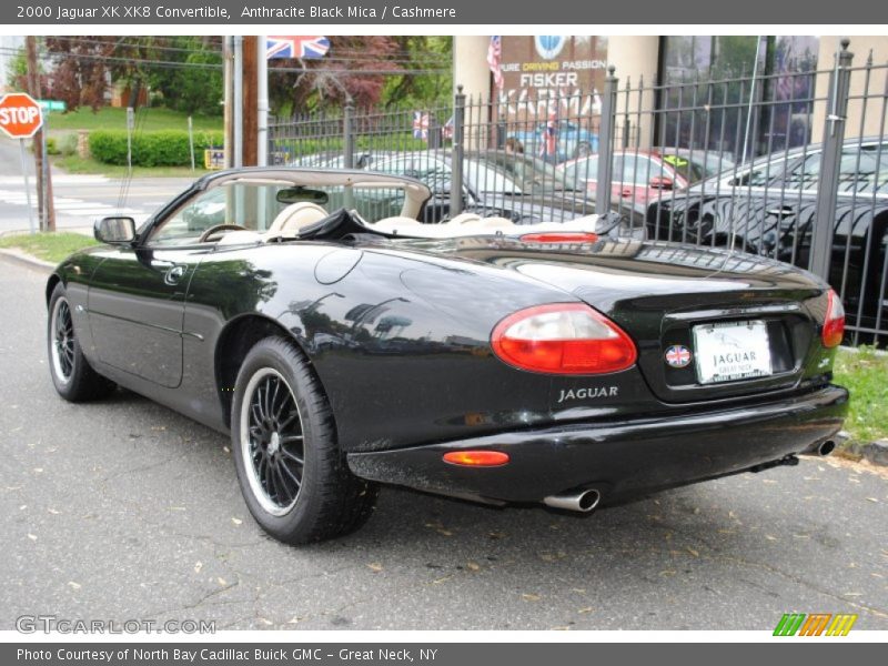 Anthracite Black Mica / Cashmere 2000 Jaguar XK XK8 Convertible