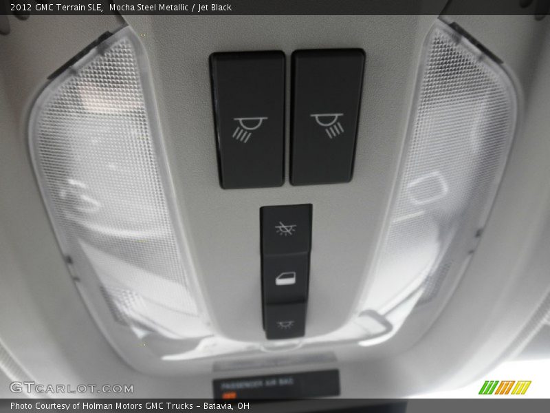 Mocha Steel Metallic / Jet Black 2012 GMC Terrain SLE
