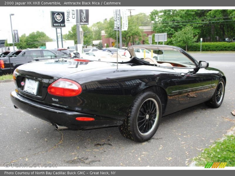 Anthracite Black Mica / Cashmere 2000 Jaguar XK XK8 Convertible