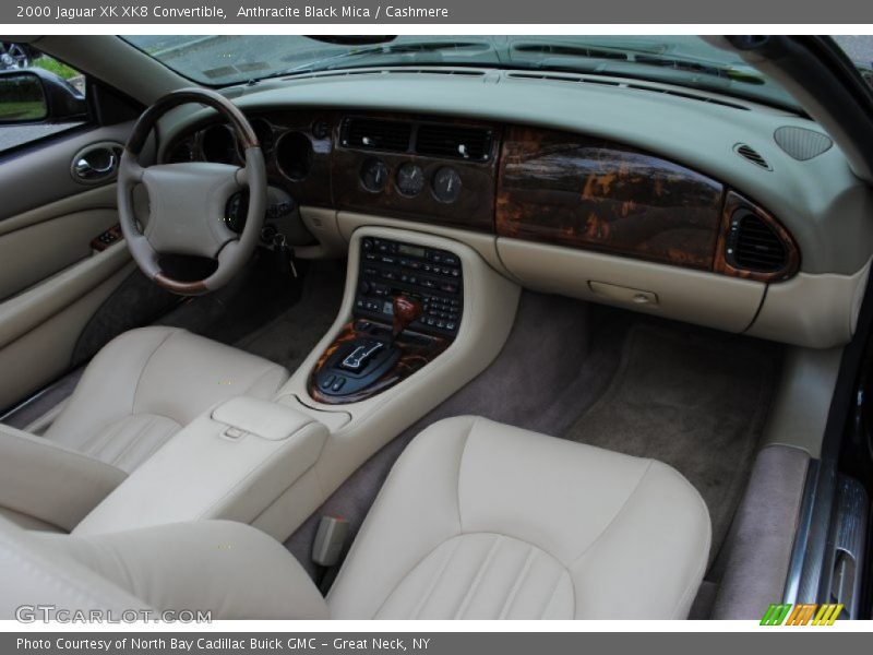  2000 XK XK8 Convertible Cashmere Interior