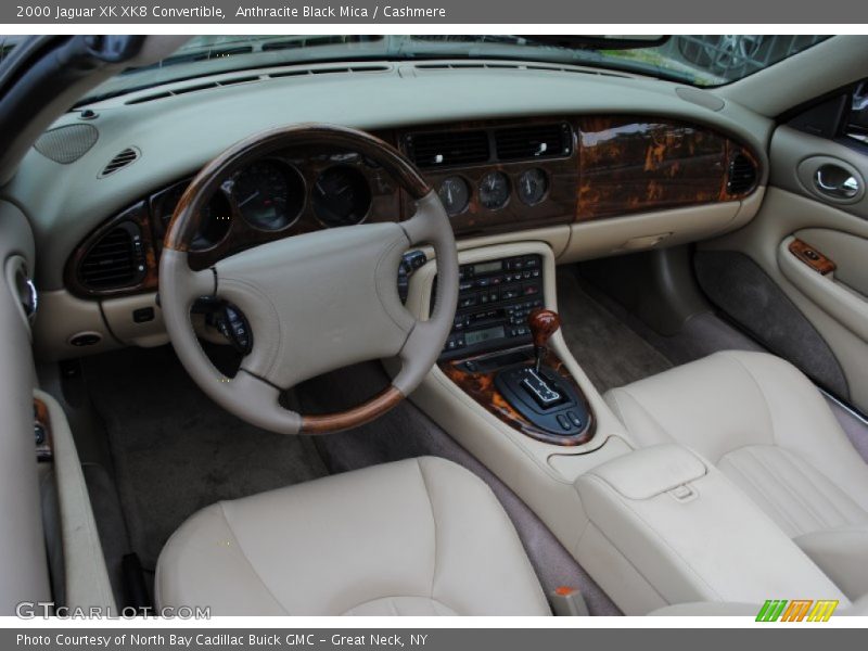  2000 XK XK8 Convertible Cashmere Interior