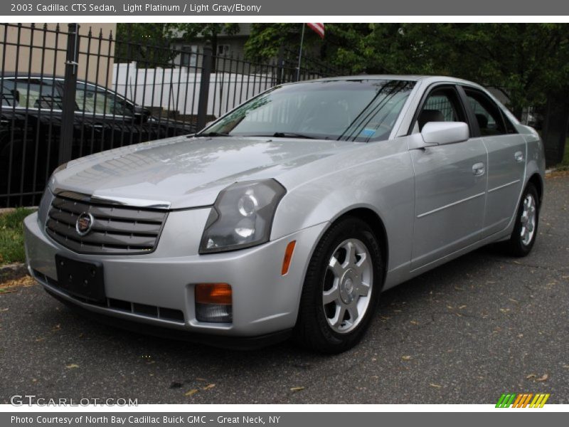 Light Platinum / Light Gray/Ebony 2003 Cadillac CTS Sedan
