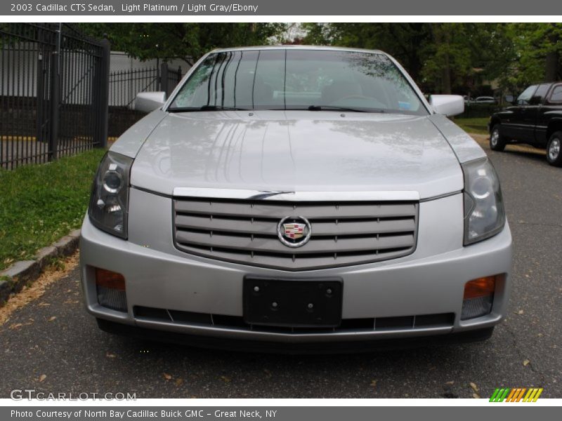 Light Platinum / Light Gray/Ebony 2003 Cadillac CTS Sedan