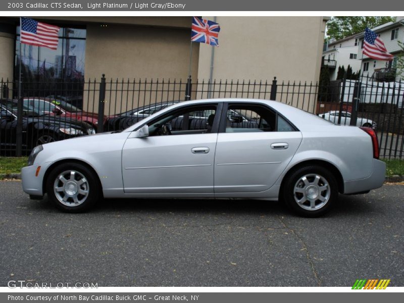 Light Platinum / Light Gray/Ebony 2003 Cadillac CTS Sedan