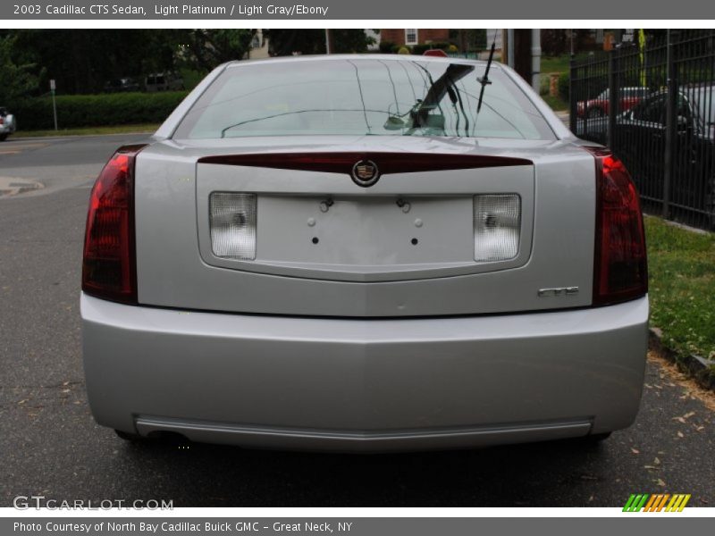 Light Platinum / Light Gray/Ebony 2003 Cadillac CTS Sedan