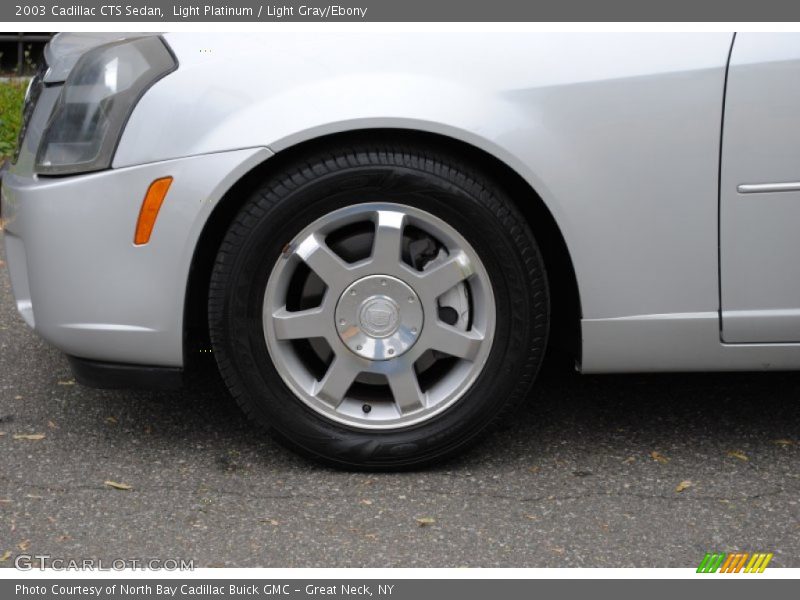 Light Platinum / Light Gray/Ebony 2003 Cadillac CTS Sedan