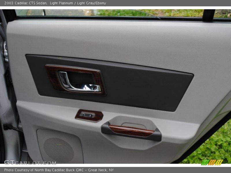 Light Platinum / Light Gray/Ebony 2003 Cadillac CTS Sedan