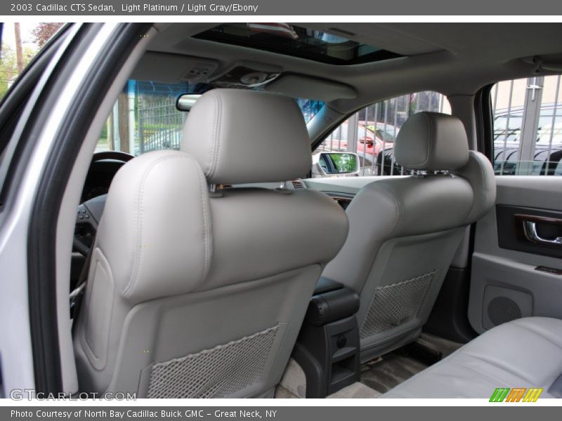 Light Platinum / Light Gray/Ebony 2003 Cadillac CTS Sedan