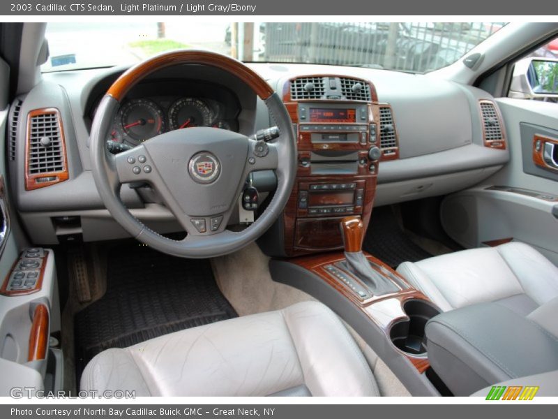 Light Platinum / Light Gray/Ebony 2003 Cadillac CTS Sedan