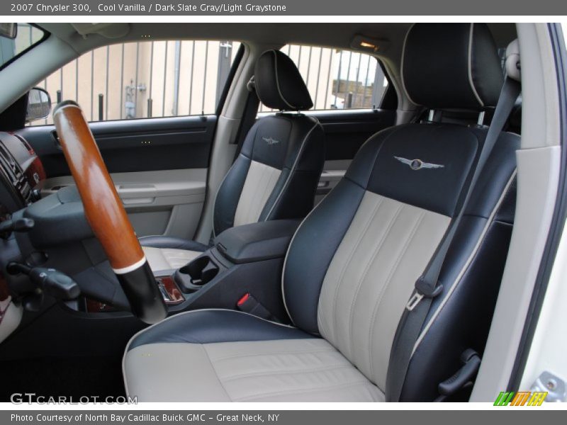 Cool Vanilla / Dark Slate Gray/Light Graystone 2007 Chrysler 300