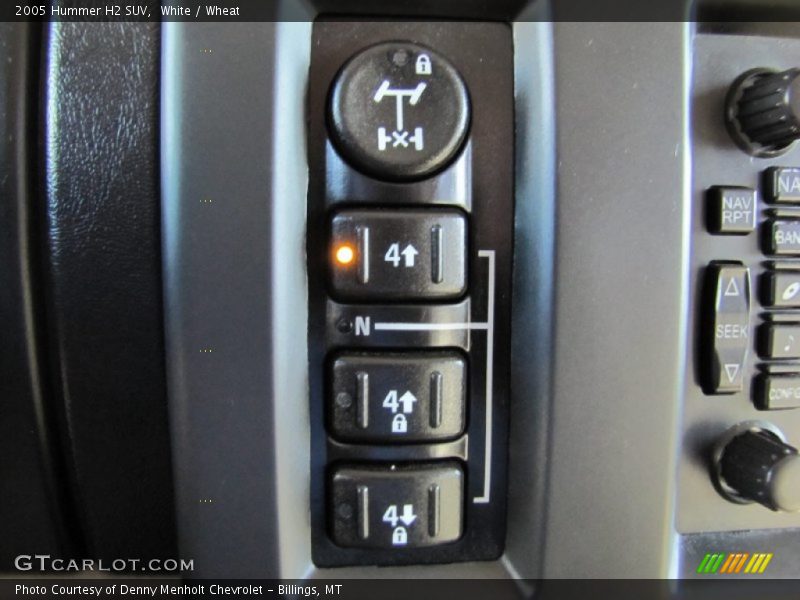 White / Wheat 2005 Hummer H2 SUV