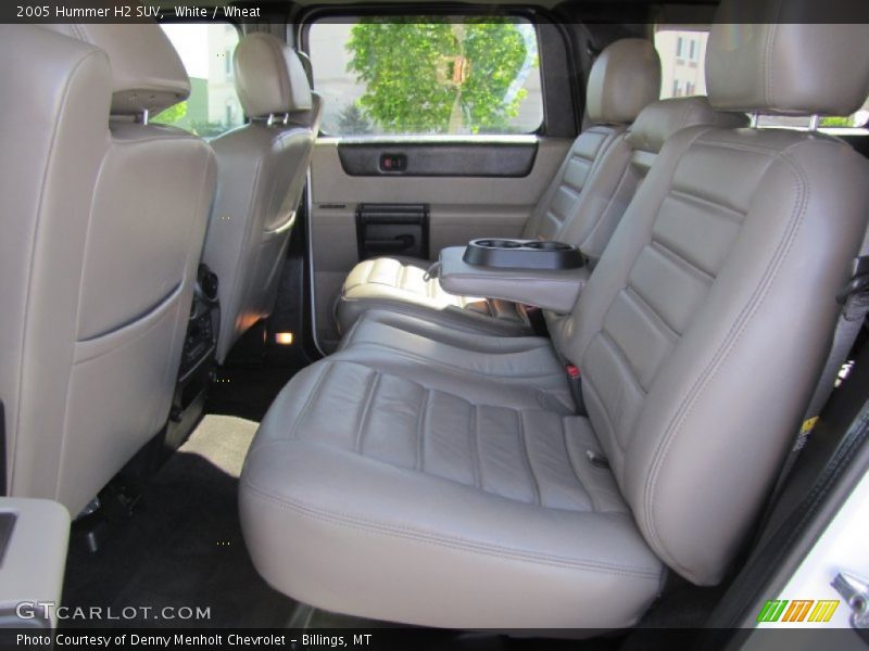 White / Wheat 2005 Hummer H2 SUV