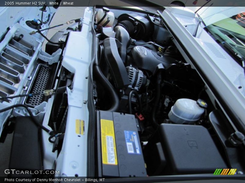 White / Wheat 2005 Hummer H2 SUV
