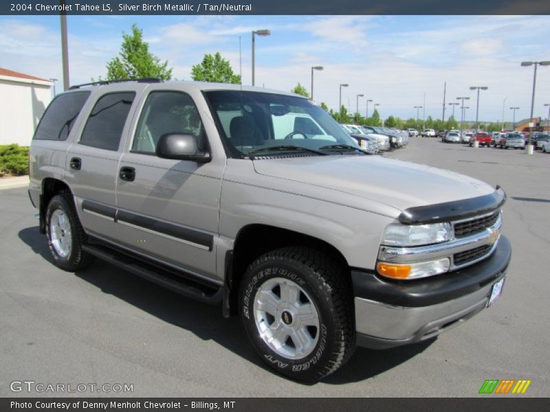 Silver Birch Metallic / Tan/Neutral 2004 Chevrolet Tahoe LS