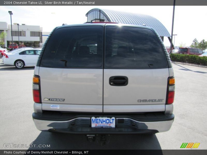 Silver Birch Metallic / Tan/Neutral 2004 Chevrolet Tahoe LS