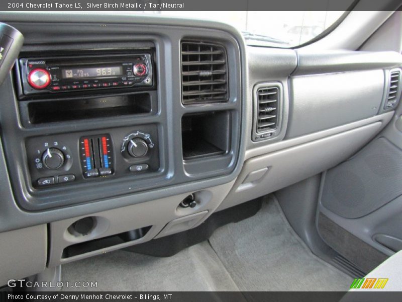 Silver Birch Metallic / Tan/Neutral 2004 Chevrolet Tahoe LS