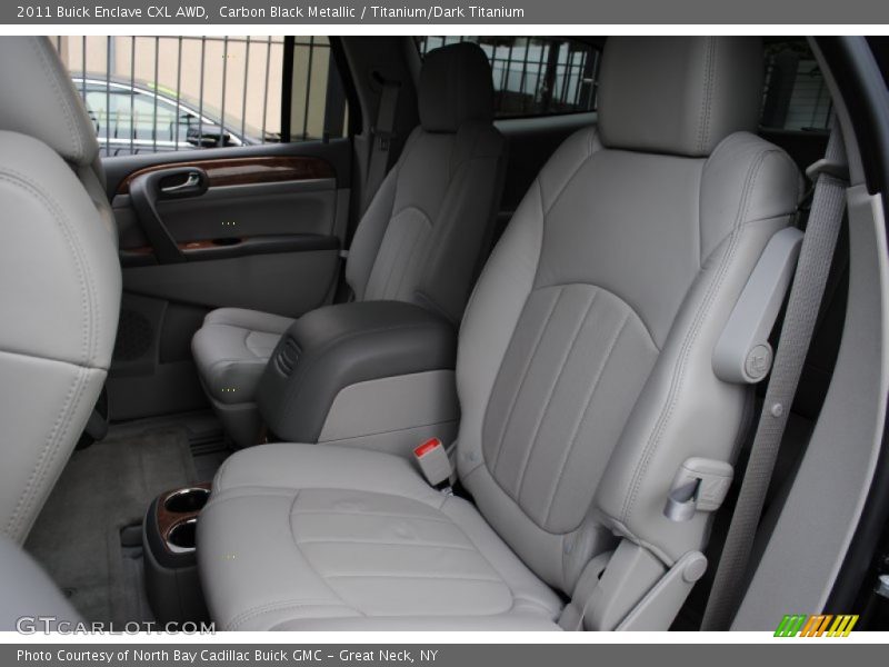 Carbon Black Metallic / Titanium/Dark Titanium 2011 Buick Enclave CXL AWD