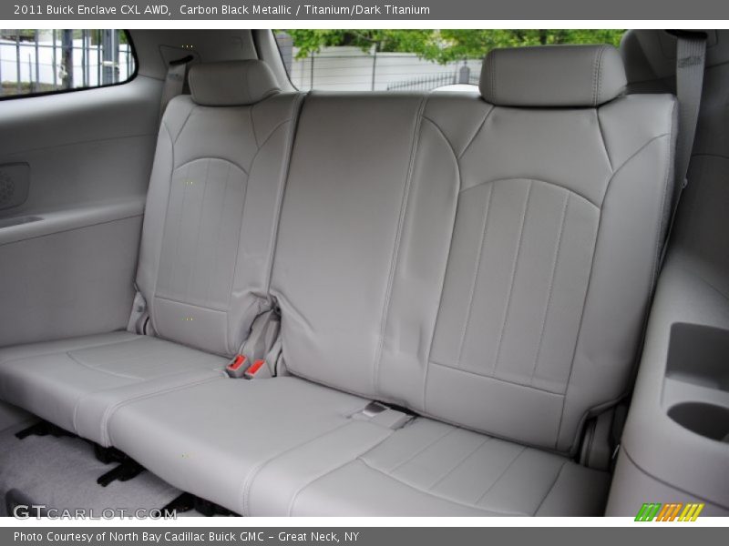 Carbon Black Metallic / Titanium/Dark Titanium 2011 Buick Enclave CXL AWD