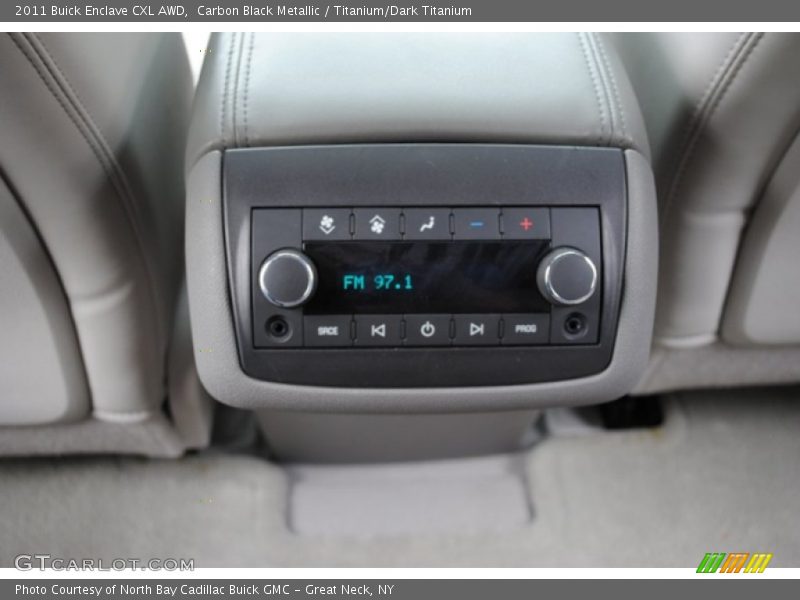 Carbon Black Metallic / Titanium/Dark Titanium 2011 Buick Enclave CXL AWD