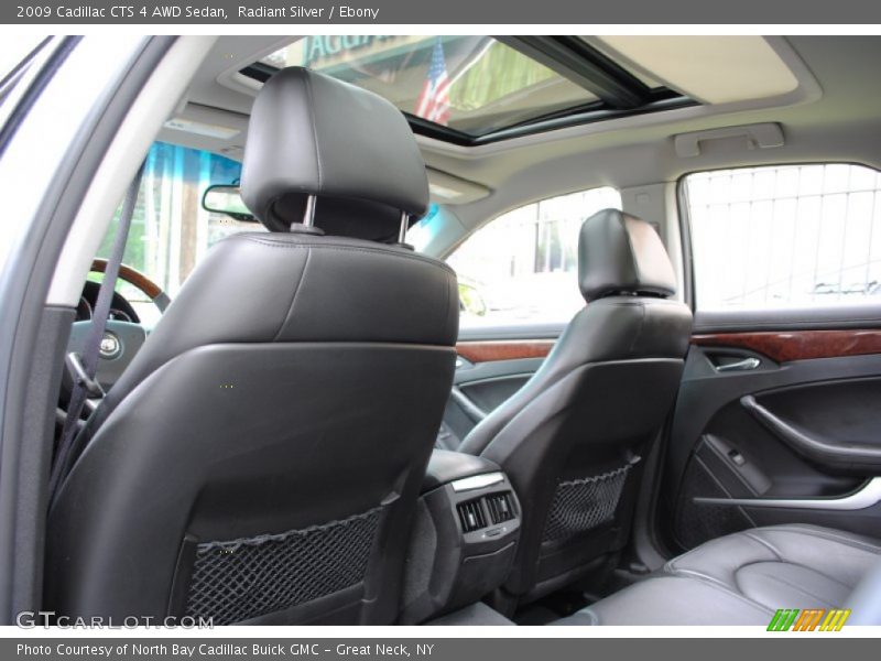 Radiant Silver / Ebony 2009 Cadillac CTS 4 AWD Sedan