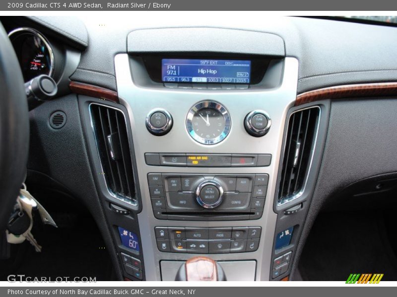Radiant Silver / Ebony 2009 Cadillac CTS 4 AWD Sedan