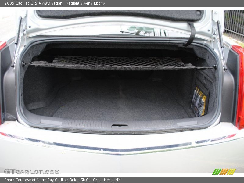 Radiant Silver / Ebony 2009 Cadillac CTS 4 AWD Sedan